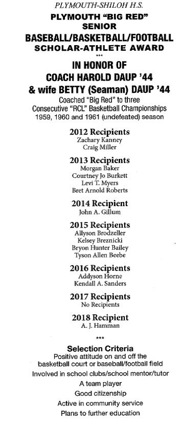 scholarship recipients 2